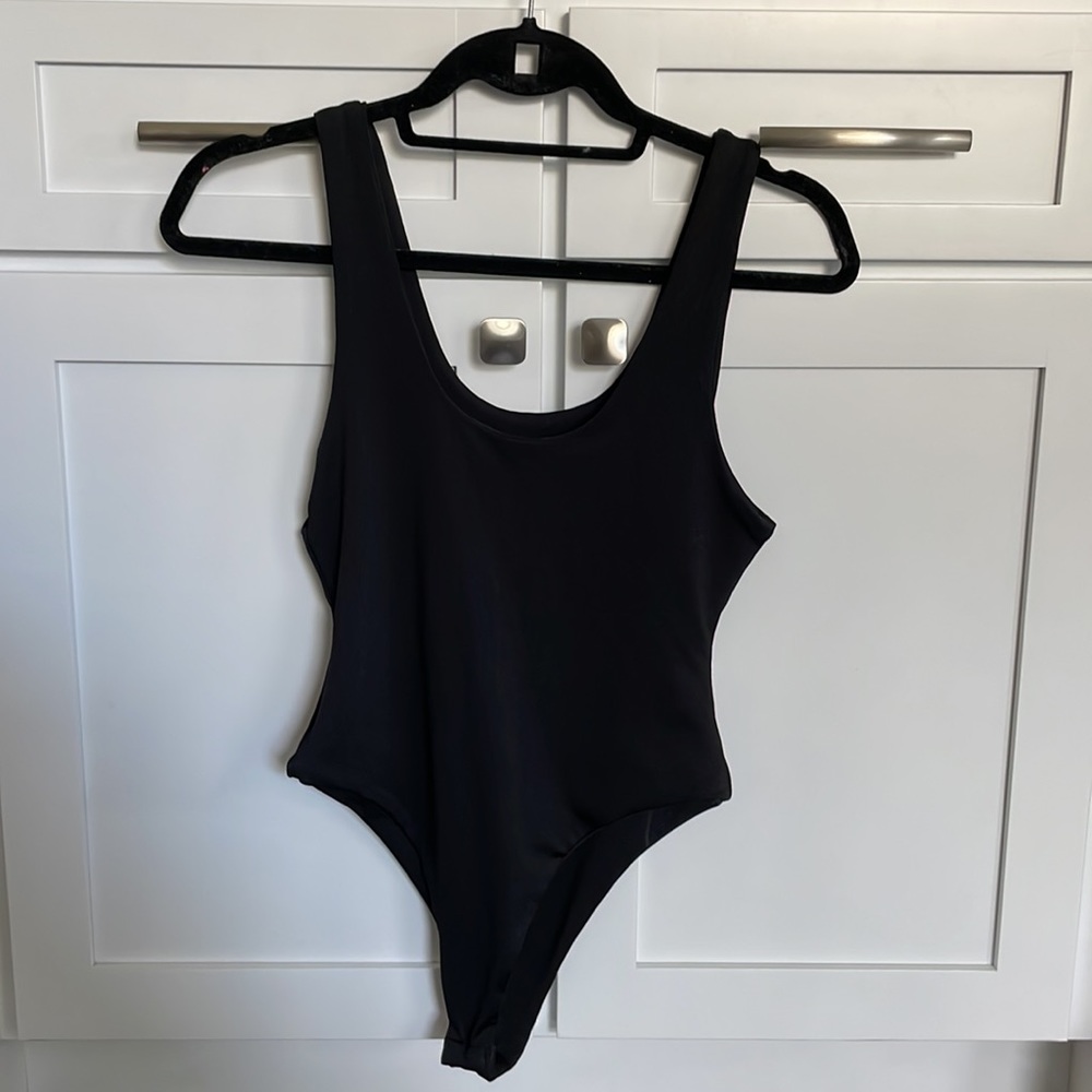 Womens black bodysuit